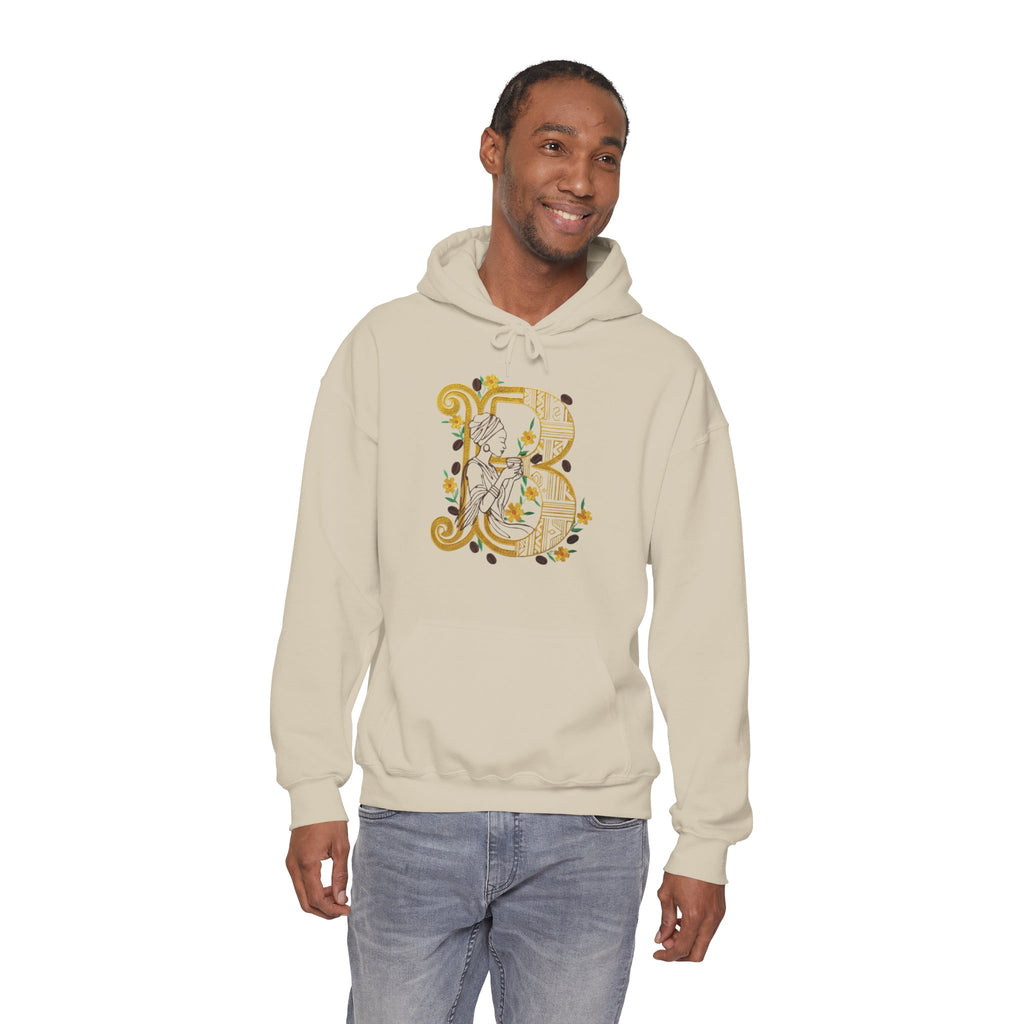 Ethiopian Coffee "Buna" Hoodie | Soft Cotton-Poly Blend