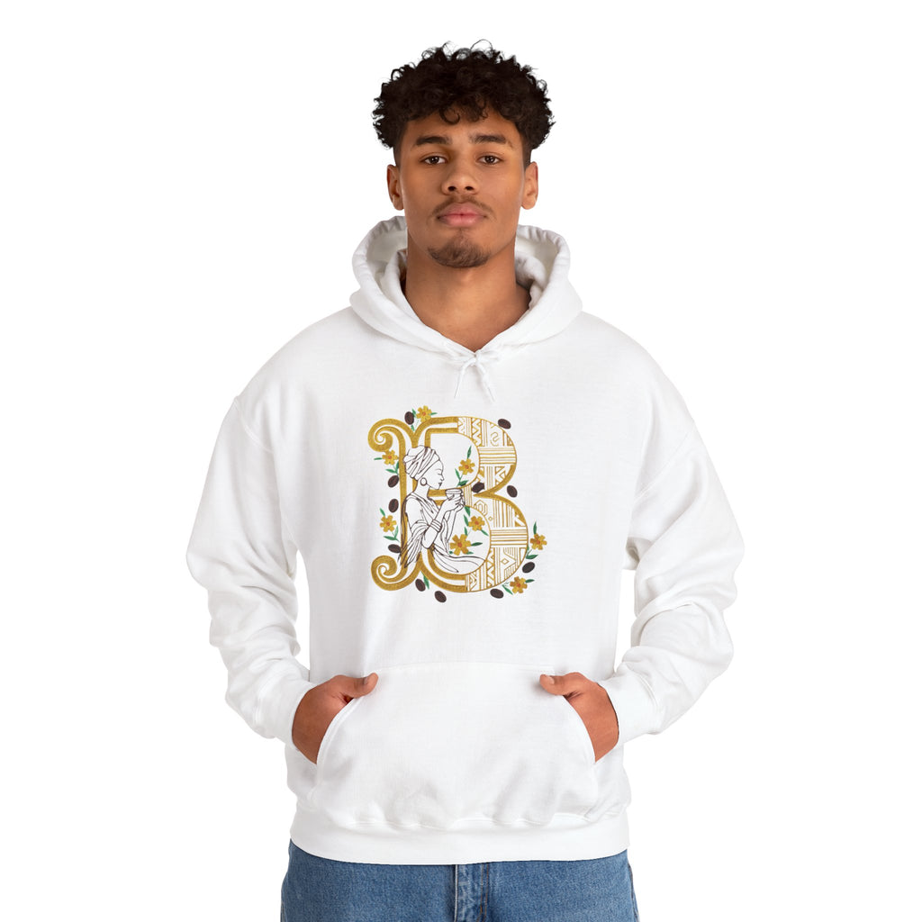 Ethiopian Coffee "Buna" Hoodie | Soft Cotton-Poly Blend