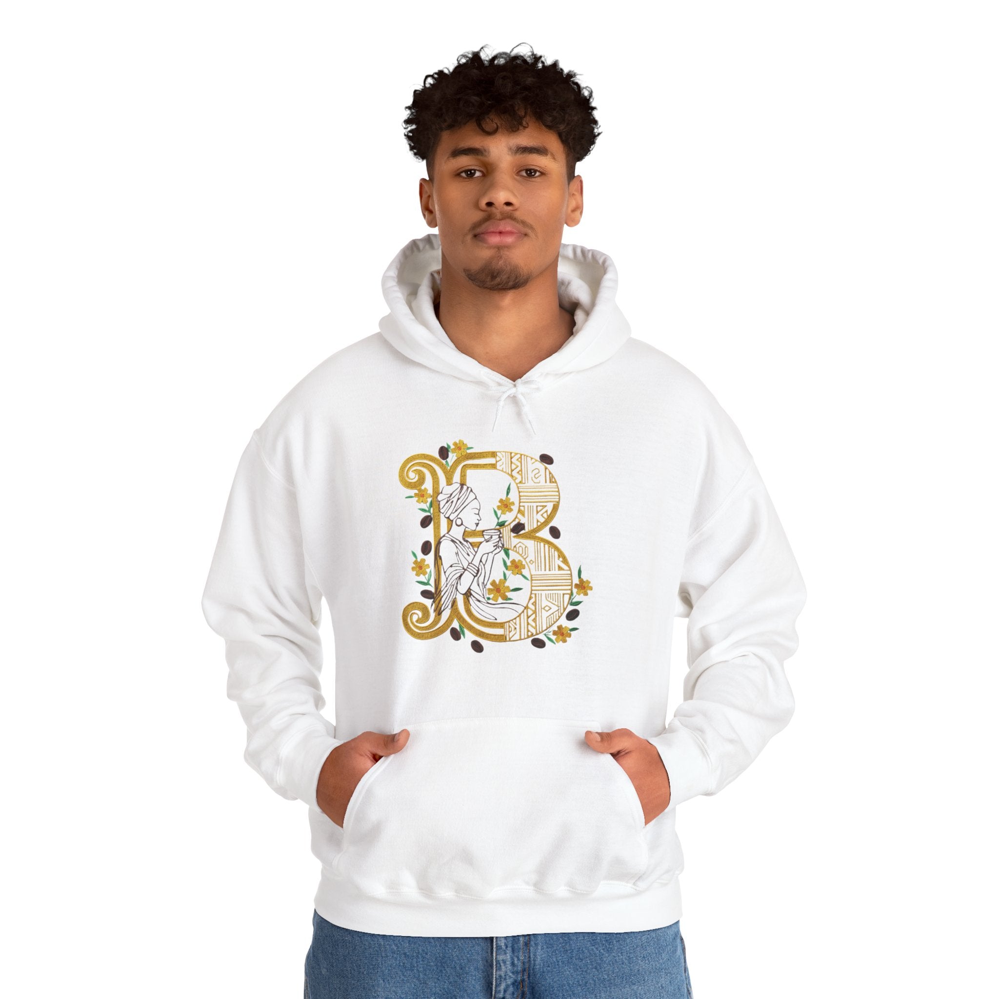 Ethiopian Coffee "Buna" Hoodie | Soft Cotton-Poly Blend