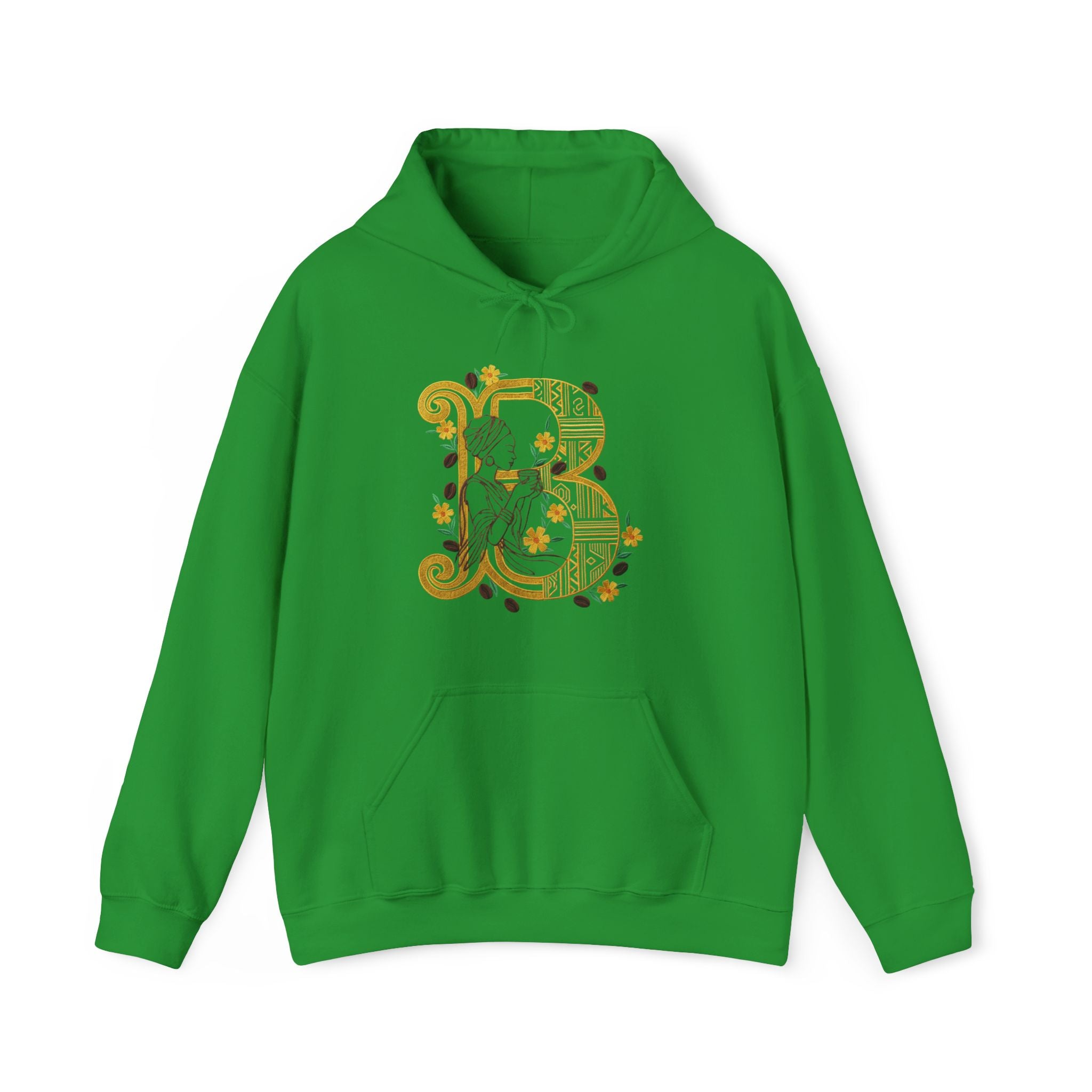 Ethiopian Coffee "Buna" Hoodie | Soft Cotton-Poly Blend