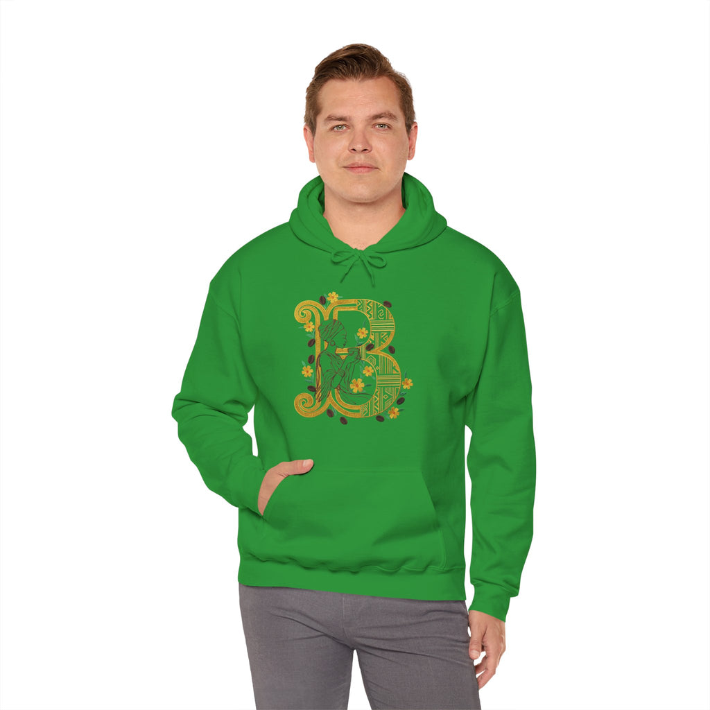 Ethiopian Coffee "Buna" Hoodie | Soft Cotton-Poly Blend